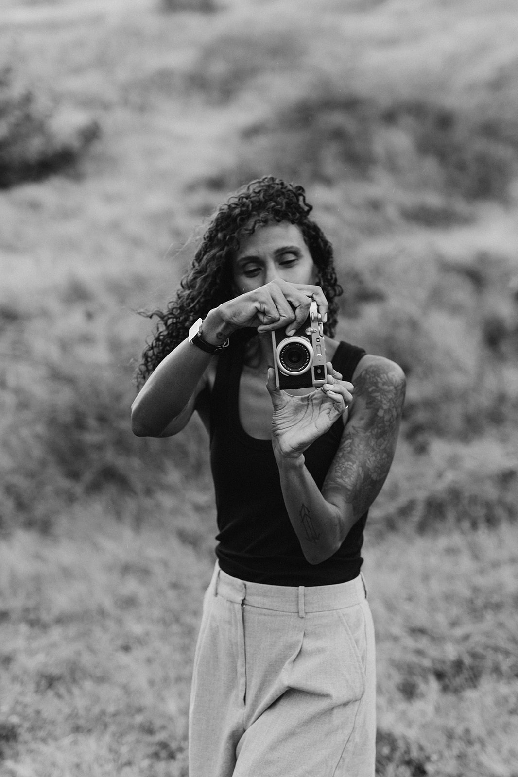 Aniya Emtage Headshot with Fuji Camera